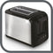 Tefal Express TT410D - Broodrooster - 2 sleuven - Roestvrij staal - 850W