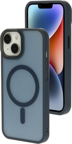 Mobiparts iPhone 14/13 - Hardcover - MagSafe Compatible - Blauw