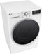 LG W4WR70X61 - Was-droogcombinatie - 10 kg wassen - 6 kg drogen - 1400 tpm - Steam & TurboWash 360° - Wit