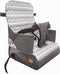 Dream Baby Stoelverhoger voor Eetkamerstoel - Booster Seat - Zitkussen - Volledig Draagbaar - Met Veiligheidsriemen - Grijs