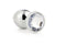Dream Toys - Aluminium anaalplug met siersteen Medium Gleaming Love - Zilver