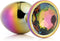 Dream Toys - Aluminium anaalplug met siersteen Small Gleaming Love - Multi color