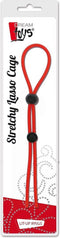 Dream Toys Cockring ALL TIME FAVORITES STRETCHY LASSO CAGE Rood
