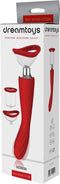 Dream Toys - Georgia dubbelzijdige vibrator - Rood