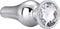 Dream Toys - Gleaming Love Silver Pleasure Plug - L