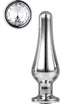 Dream Toys - Gleaming Love Silver Pleasure Plug - M