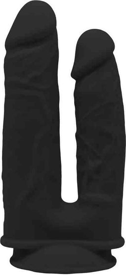 Dream Toys - Real Love Dubbele Dildo - Zwart