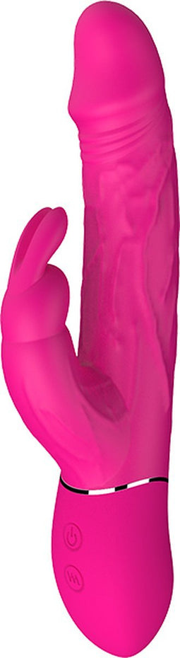 Dream Toys Vibrator Love Toy VIBES OF LOVE COCKY RABBIT MAGENTA Roze