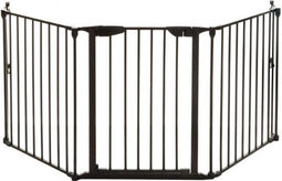 Dreambaby New Port Adapta Traphekje zwart 85.5 cm 200 cm - Extra breed veiligheidshekje