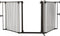 Dreambaby New Port Adapta Traphekje zwart 85.5 cm 200 cm - Extra breed veiligheidshekje