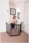 Dreambaby New Port Adapta Traphekje zwart 85.5 cm 200 cm - Extra breed veiligheidshekje