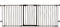 Dreambaby New Port Adapta Traphekje zwart 85.5 cm 200 cm - Extra breed veiligheidshekje