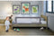 Dreambaby Nicole Bed Barriere - Bedden en platte bedden - meten van 150 cm breed en 50 cm hoog - grijs