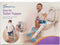 Dreambaby Step-Up Toilet Trainer - wc verkleiner met trapje - toiletverkleiner - Aqua-Wit