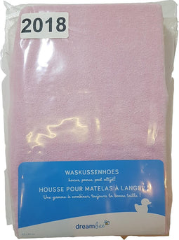 DREAMBEE - Waskussenhoes / aankleedkussenhoes - Roze