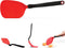 Dreamfarm - Chopula Spatel - Nylon - Rood
