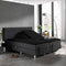 Dreamhouse Splittopper Hoeslaken - Katoen - 180x200 - Zwart