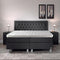 Dreamhouse Valentina Comfort Boxspring - Boxspring - Pocketvering - 140x200 - Antraciet