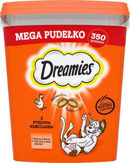 DREAMIES Mixed Flavors with Chicken and Cheese - cat treat - 2x350 g