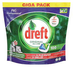 Dreft - Vaatwastablet dreft original regular 100st | 2 stuks