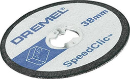 Dremel EZ SpeedClic: snijschijven voor kunststof 5-pack. - SC476