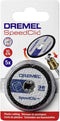 Dremel EZ SpeedClic: snijschijven voor kunststof 5-pack. - SC476