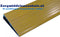 Drempeloploop TR140B - Aluminium met houtkleur - Geschikt voor Hoogte tot 3 cm - Ter vervanging van drempel