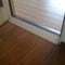 Drempeloploop TR140B - Aluminium met houtkleur - Geschikt voor Hoogte tot 3 cm - Ter vervanging van drempel