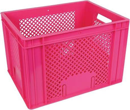 Dresco Fietskrat 31 Liter Roze