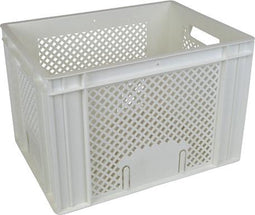 Dresco Fietskrat 31 Liter Wit