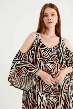 Dress with Open Shoulders
