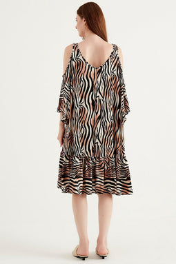 Dress with Open Shoulders