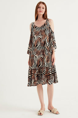 Dress with Open Shoulders