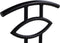 Dressboy - 45x40x120 - Gepoedercoat zwart - Ijzer