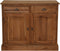 Dressoir 2 deurs - 100x45x85- Naturel - Teak