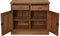 Dressoir 2 deurs - 100x45x85- Naturel - Teak