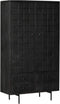 Dressoir Brandy - 220 cm - zwart