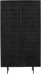 Dressoir Brandy - 220 cm - zwart