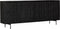 Dressoir Brandy - 220 cm - zwart