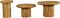 Dressoir Brandy - 220 cm - zwart