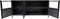Dressoir Brooklyn - 150x40x70 - Natural Steel - Ijzer/glas