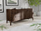Dressoir Donkerbruin Eikenhout - 160x46x73cm - Arun - Giga Living