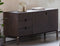 Dressoir Donkerbruin Eikenhout - 160x46x73cm - Arun - Giga Living