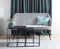 Dressoir Donkerbruin - Mangohout - 180x40x80cm - Dressoir Auro - Giga Meubel