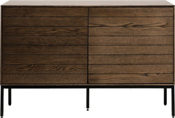 Dressoir Eikenhout - Openslaande deuren - 120x45x78cm
