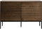 Dressoir Eikenhout - Openslaande deuren - 120x45x78cm