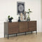 Dressoir Eikenhout - Openslaande deuren - 180x45x78cm