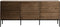 Dressoir Eikenhout - Openslaande deuren - 180x45x78cm