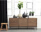 Dressoir Eikenhout - Openslaande deuren - 180x45x78cm