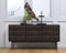 Dressoir Espresso Eikenhout - 3 Delen - Kast Latina - Giga Living
